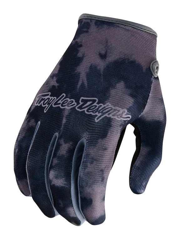 Troy Lee Designs Flowline Glove - Plot Charcoal 3 Troy Lee Designs Flowline Glove - Plot Charcoal