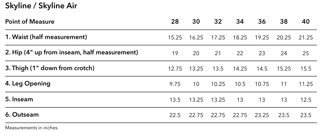 Accessories Troy Lee Designs Skyline Short - Black 4 Accessories Troy Lee Designs Skyline Short - Black