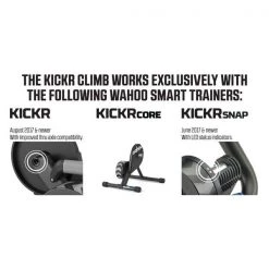 Wahoo KICKR CLIMB Indoor Trainer Grade Simulator